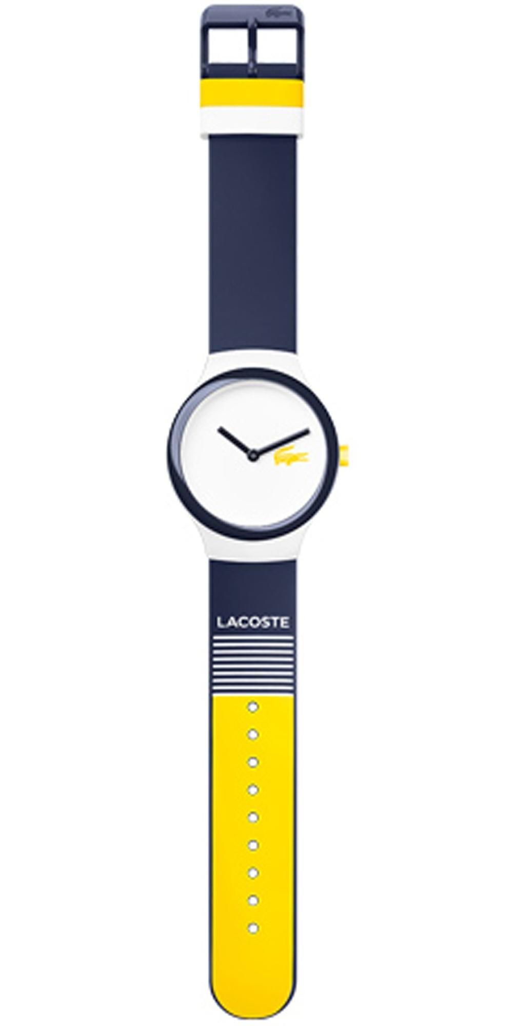 Lacoste Goa Watch for Unisex Quartz Analog with Silicone Bracelet 2020124
