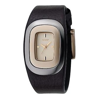 Dkny Fashion Quartz Analog Women Watch with NY4377 Cowskin Bracelet