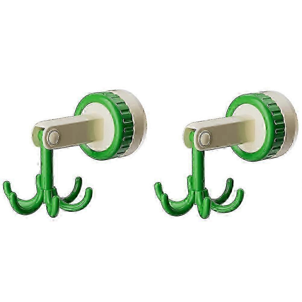 Six-Claw Hook Multi-Function Spatula Spoon Kitchenware Storage Rack Retro Suction Cup Seamless Wall Hanging