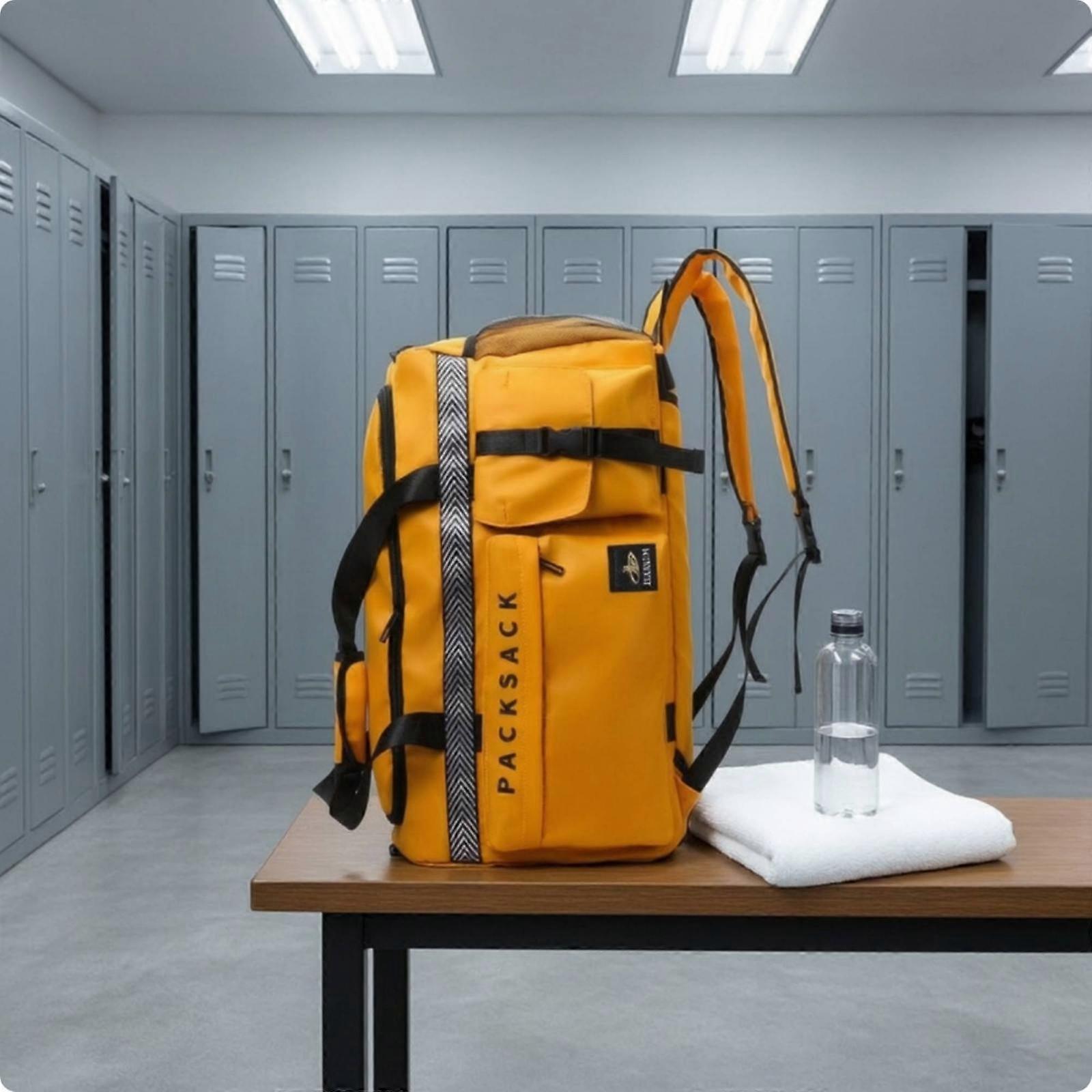 Travel Bag with Backpack Straps Convertible Backpack Duffel Multicompartment