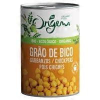 Organic canned chickpeas 400 g