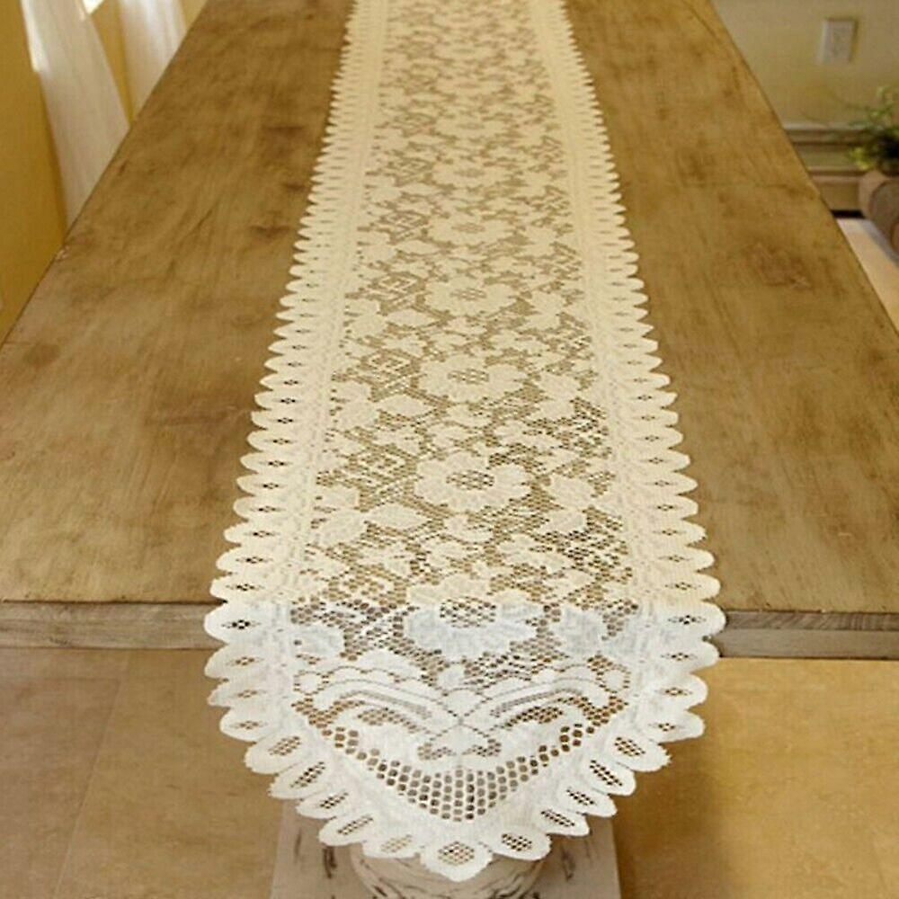 Elegant Polyester Lace Runner
