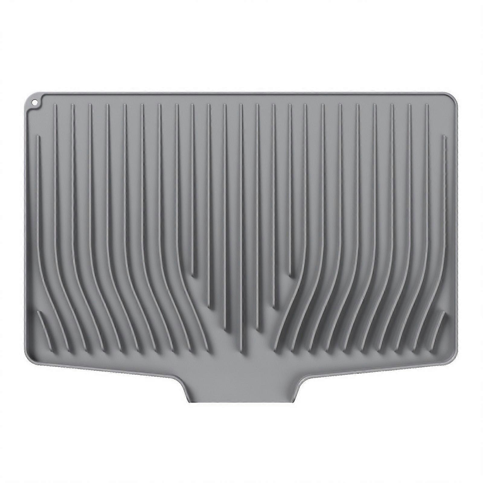 Extra-Thick Raised-Stripe Drying Mat
