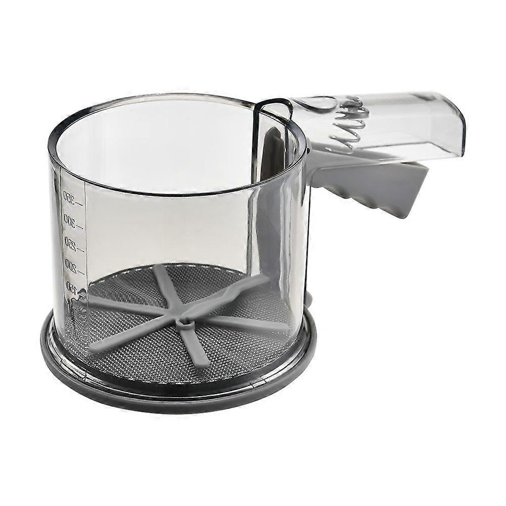 Manual Flour Sifter with Built-in Scale