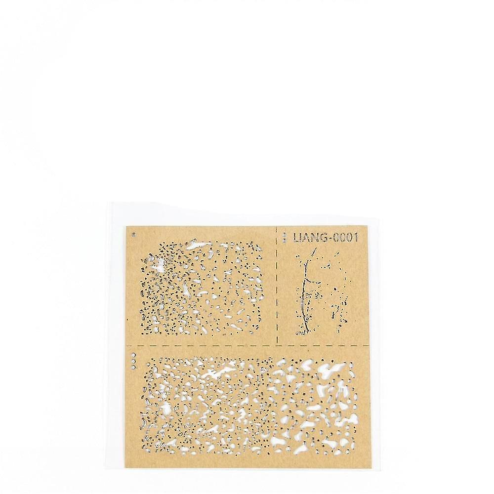 Diy Weathering Airbrush Stencils Tools For Tank Model