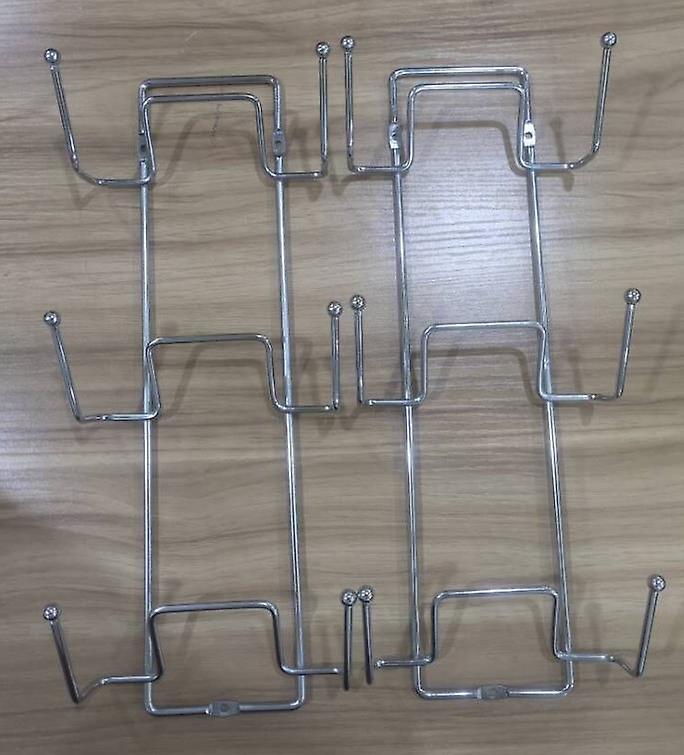 Hanging Pot Cover Frame Two-piece Set - Electroplated Color