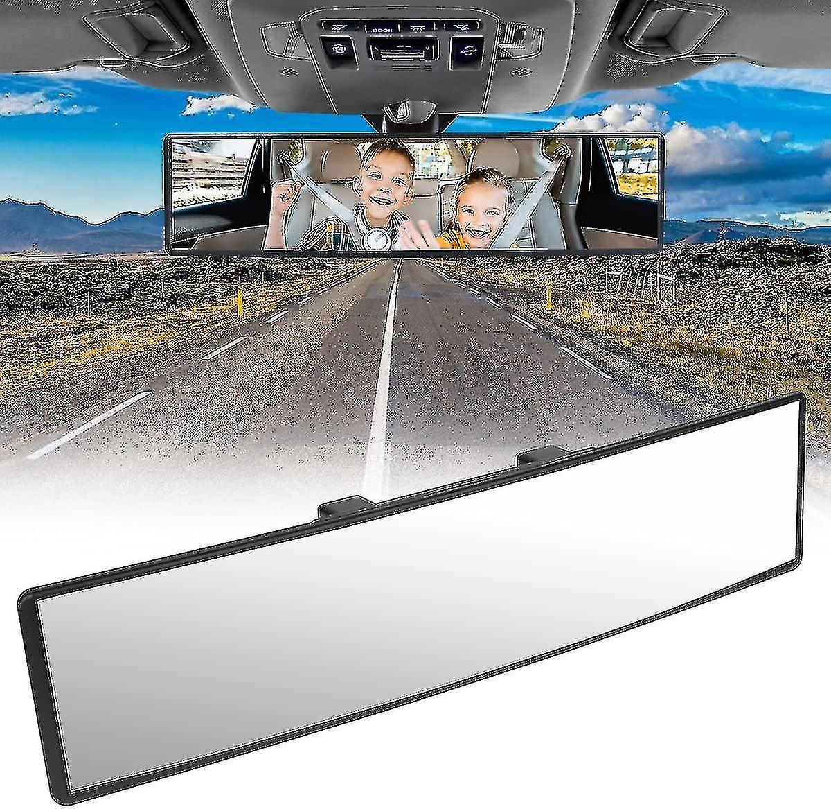 Car Rear View Mirror Universal Car Interior Mirror Panoramic Replacement Wide Angle Rear View