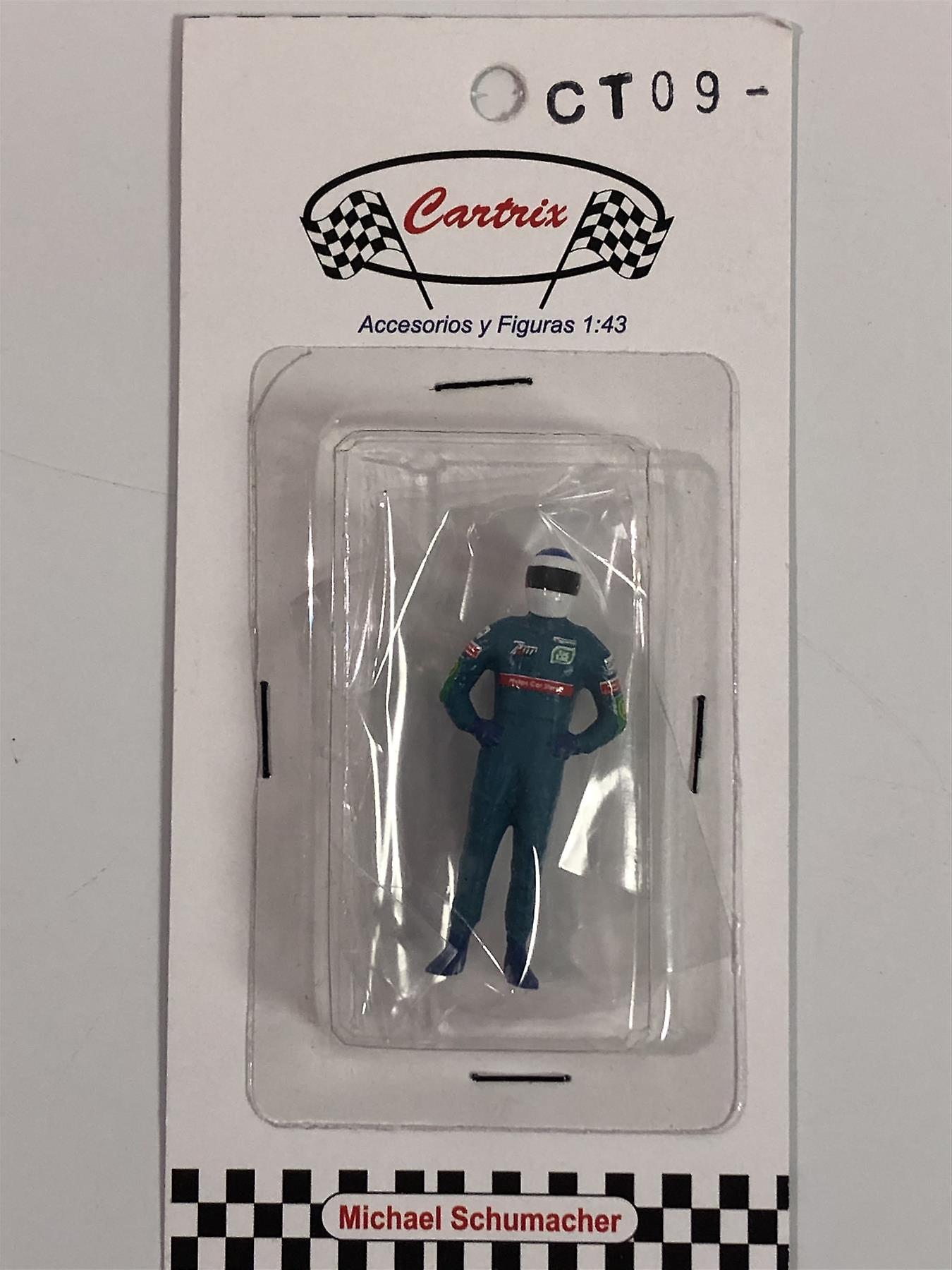 Michael Schumacher Jordan 1:43 Scale Racing Figure Cartrix CT09