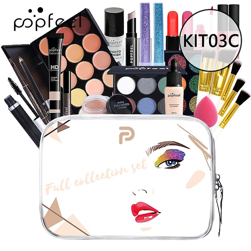 All In One Beginner Makeup Set Professional Cosmetic Kit As Gift