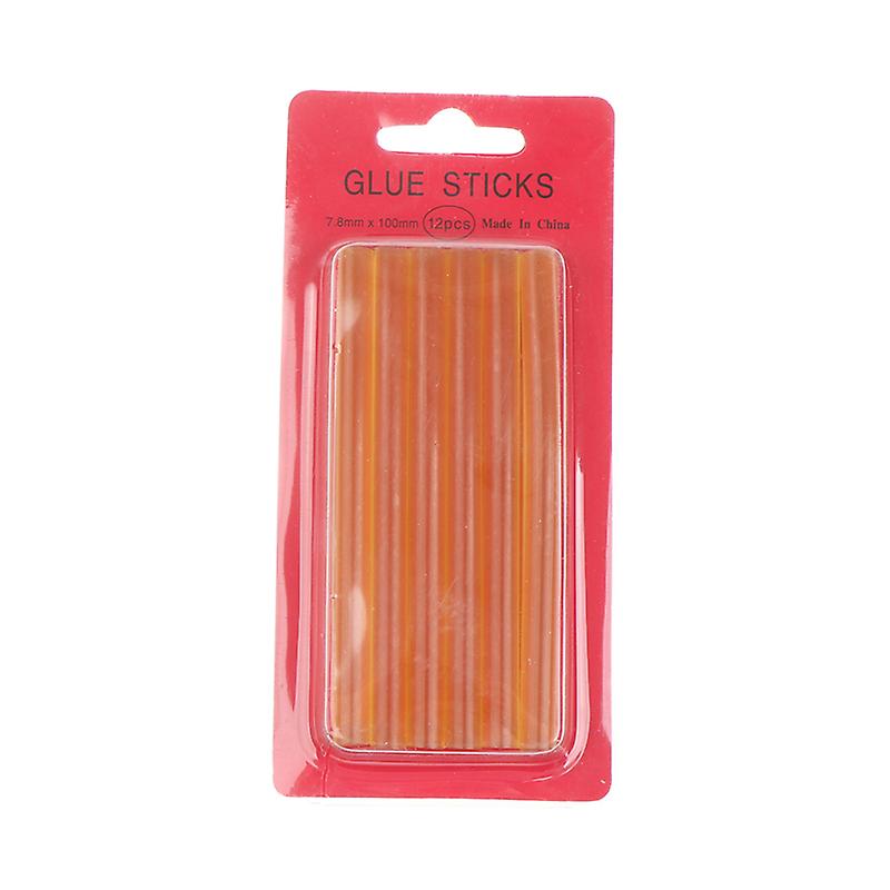 12pcs Keratin Glue Sticks Fusion Glue Non Slip Bonds Hair Extensions Refill Tool