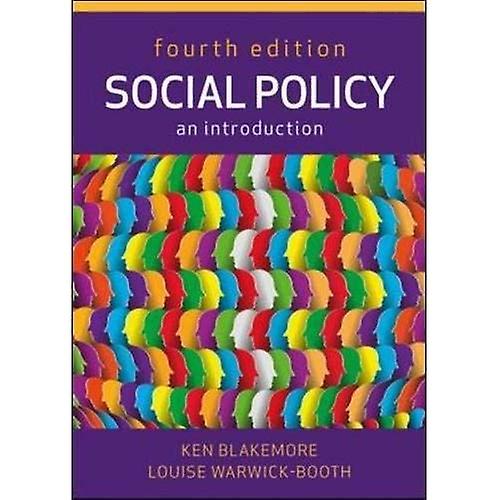 Política social: Una introducción, cuarta edición