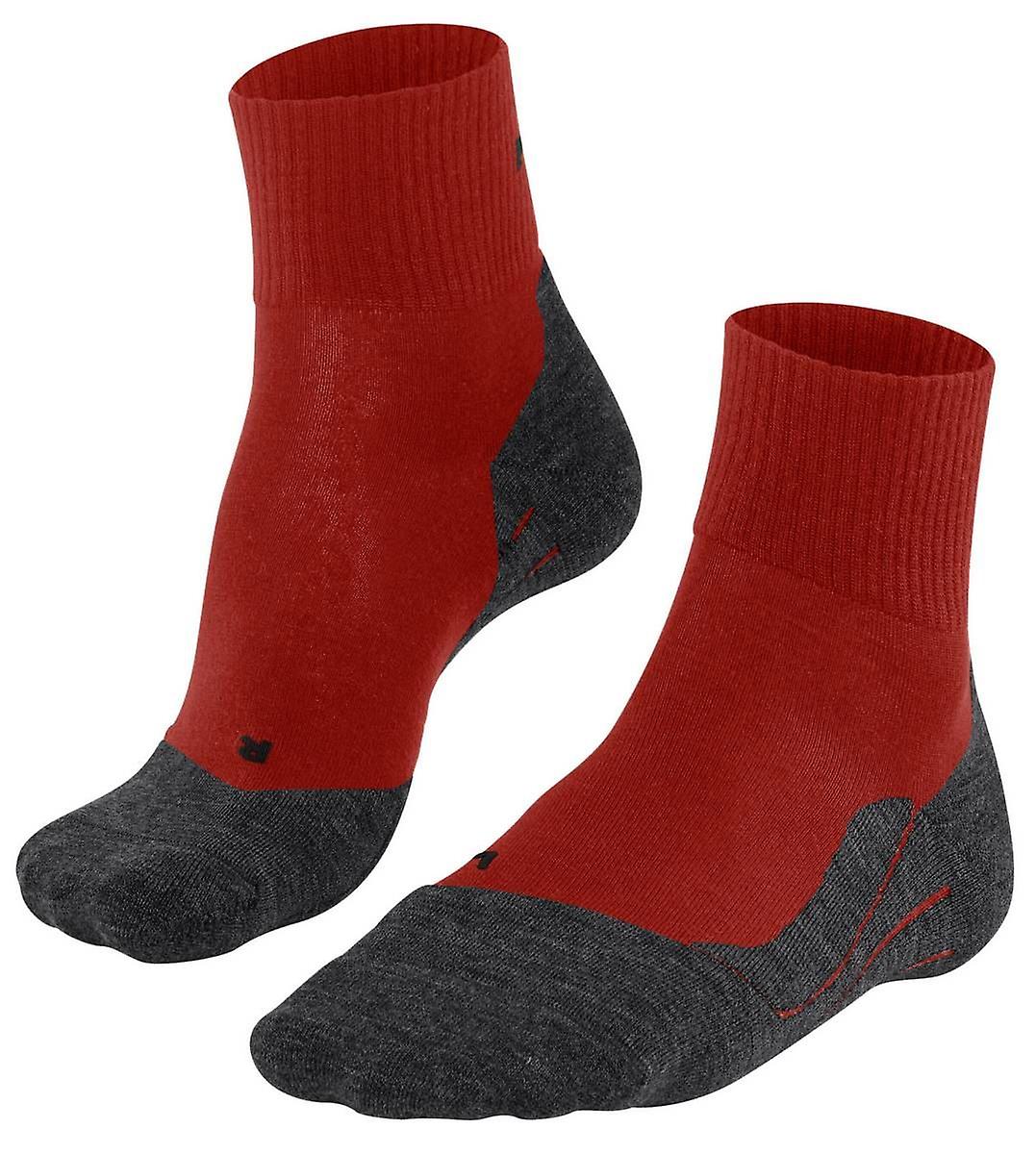 Falke TK5 Wander Wool Short Socks - Tangerine Orange