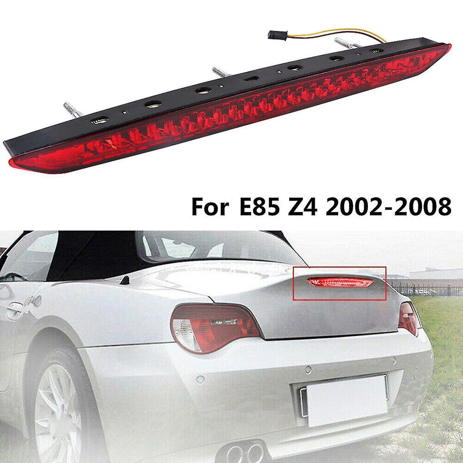 Rear Trunk 3rd Third Brake Stop Light Led Red Lens for 2002 2003-2008 E85 Z4 63256930246