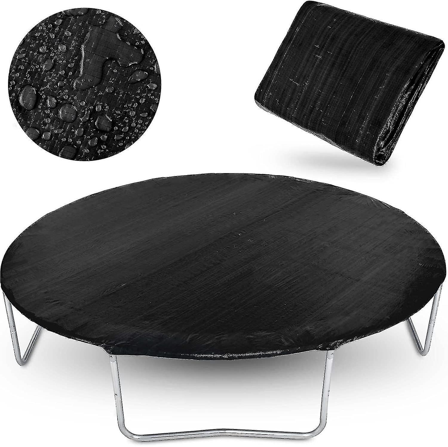 כיסוי טרמפולינה עמיד למים, עמיד בפני דמעות ו-UV, כיסוי להגנה מפני מזג האוויר 244 ס"מ