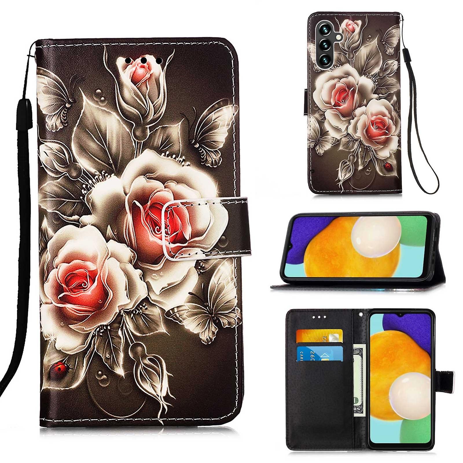 Plain Weave PU Phone Case For Samsung Galaxy A54 5G