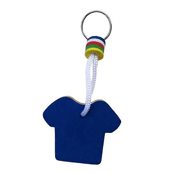 10xEVA Foam Floating Keyring for Boating Yachting Sailing Swim T Shirt Shape