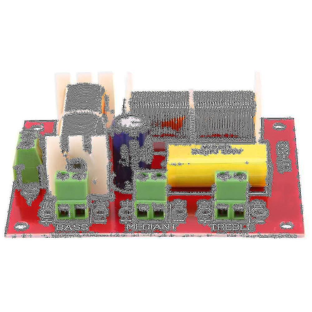 2buc 200w 3 Way Audio Difuzor Crossover Treble + Midrange + Boxe Crossover Filtru Frecventa Div