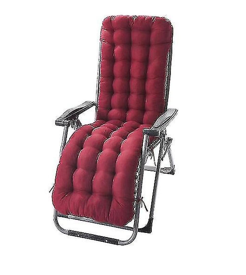 Coussin de rechange en coton pour chaise longue de 155 cm
