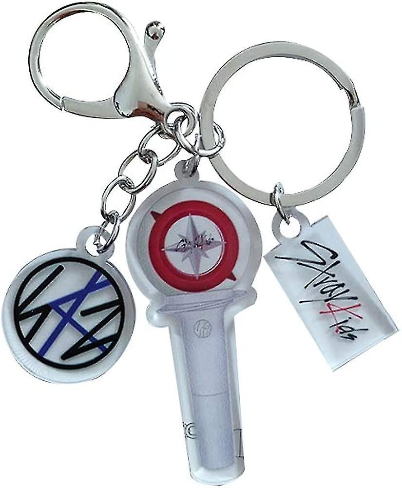 Stray Kids Light Stick Keychain Accessories Key Ring Bag Ornaments (stray Kids)