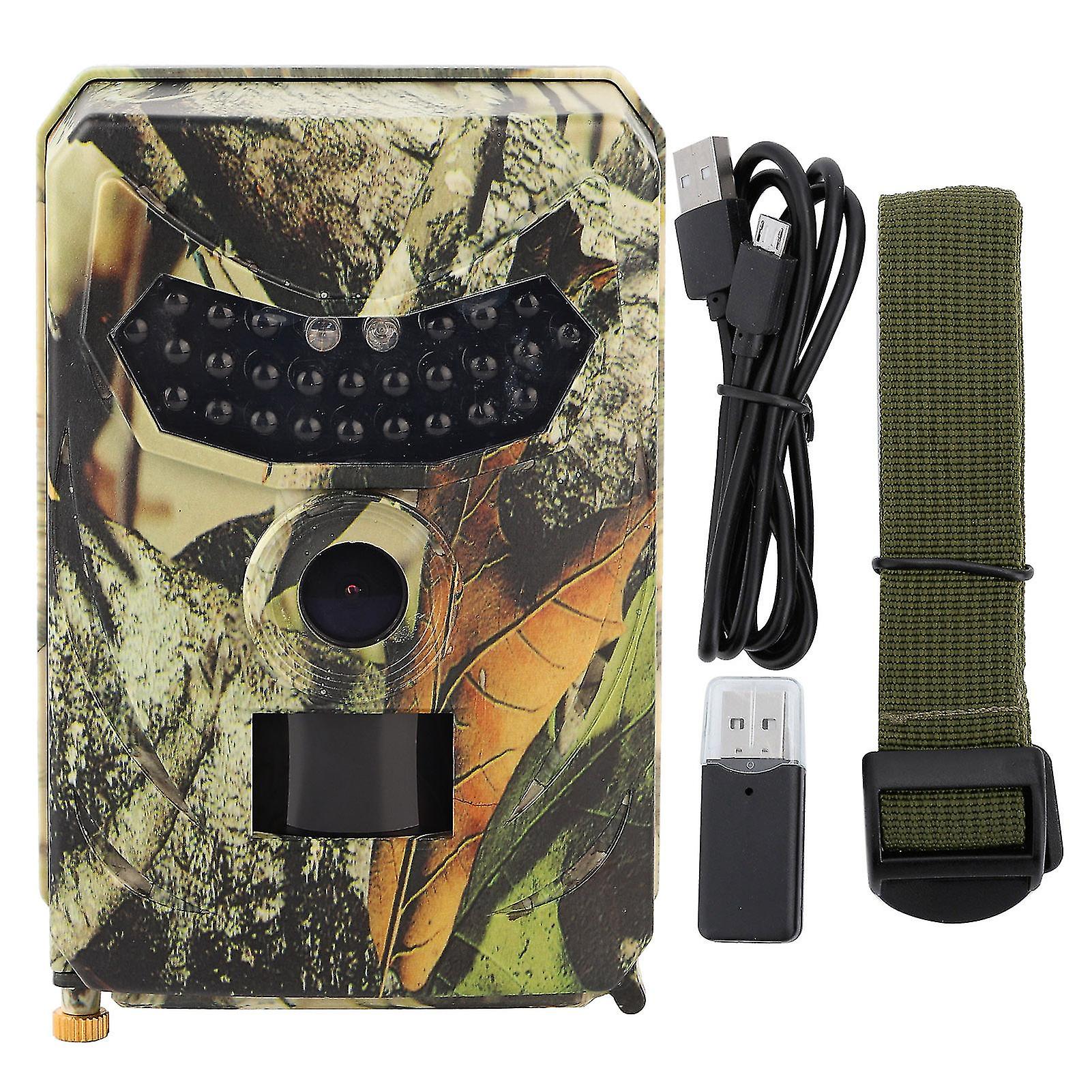 12MP Camouflage Wildlife Camera - Wide-Angle, Fast Trigger, Ideal for Hunting & Security