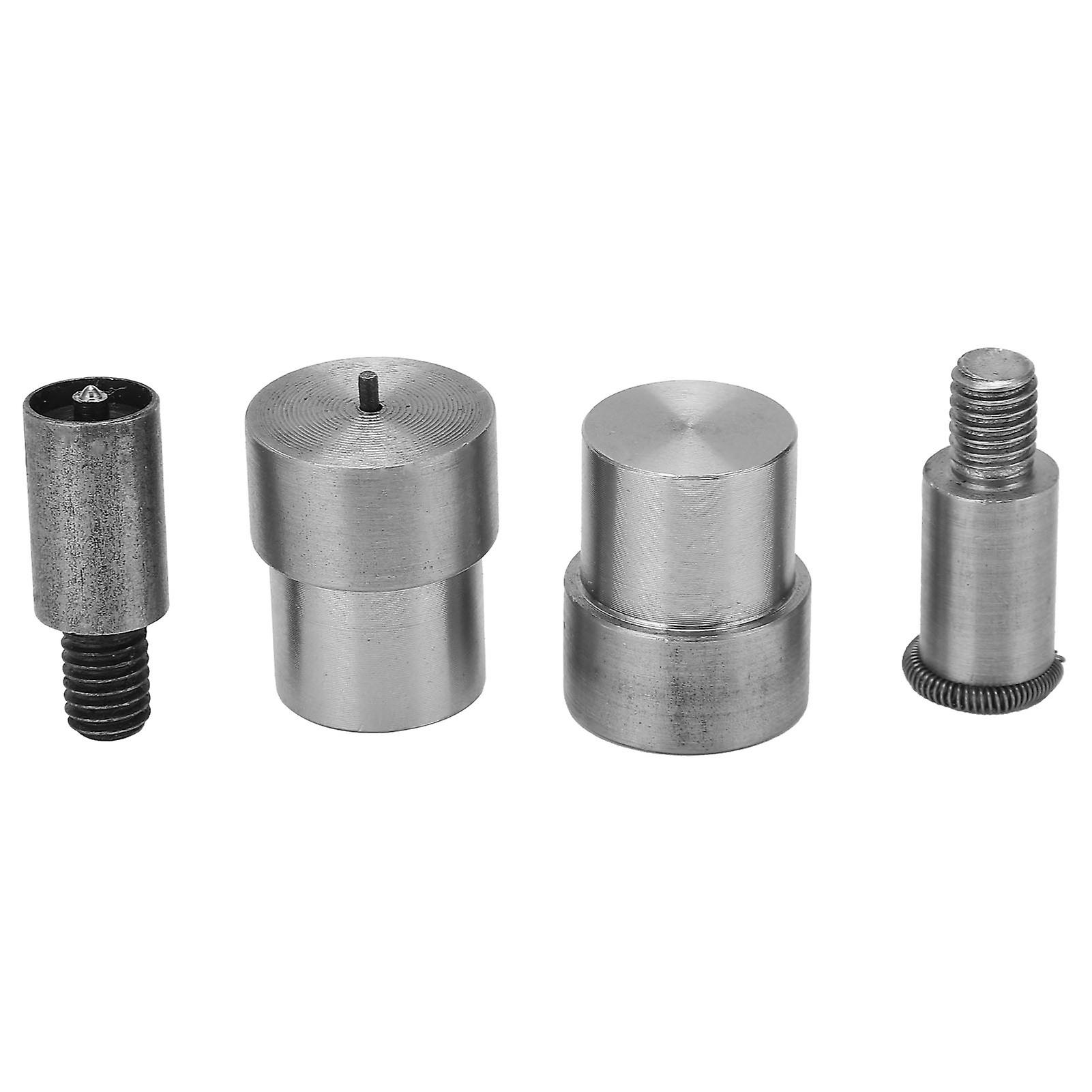MechKit Eyelet Eyelet Puncher Buckle Grommet Die, Metal Snap Button Hand Machine Installation Tool, Suitable for Fabric and Leather Projects,