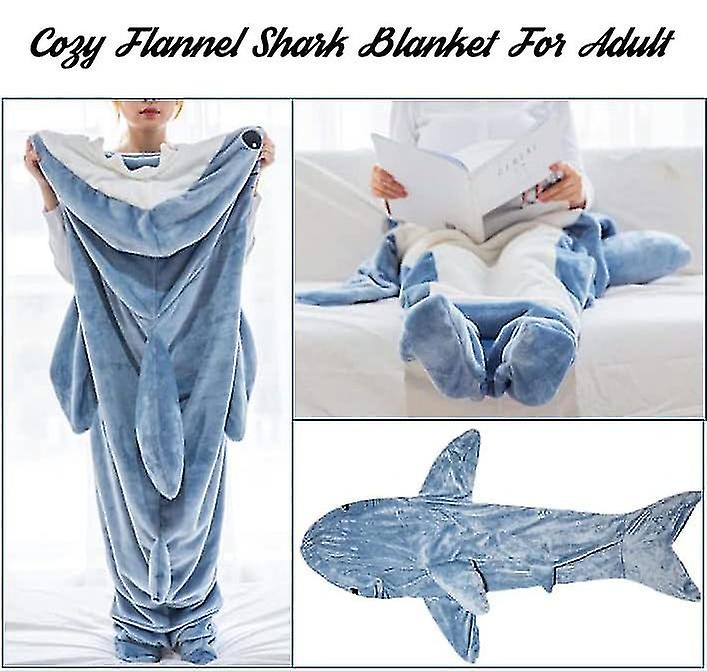 Hooded Blanket Shark Blanket For Adults Shark Blanket Hoodie