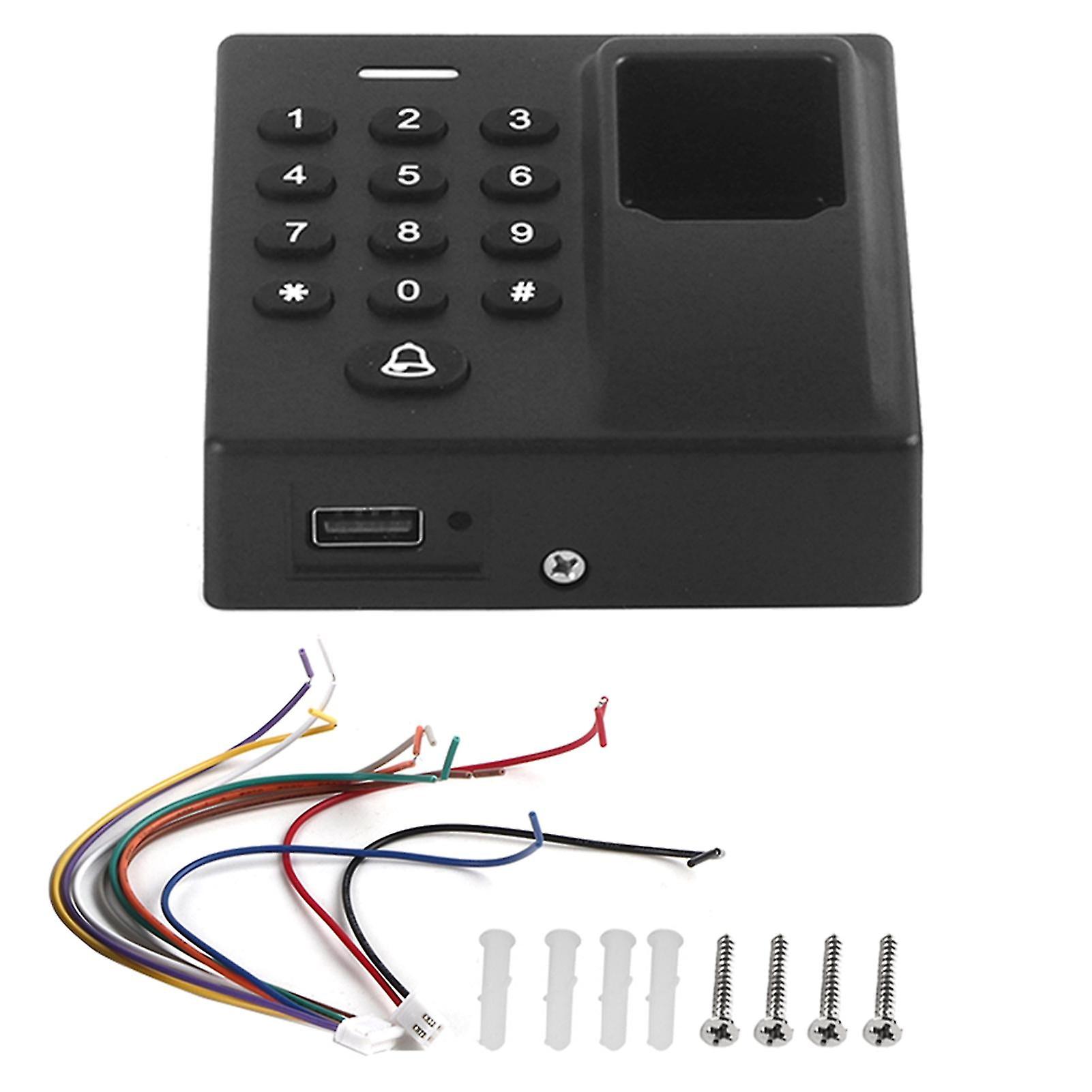 Biometric Fingerprint Recognization Rfid Card Password Backlight Keypad Access Control Syetem