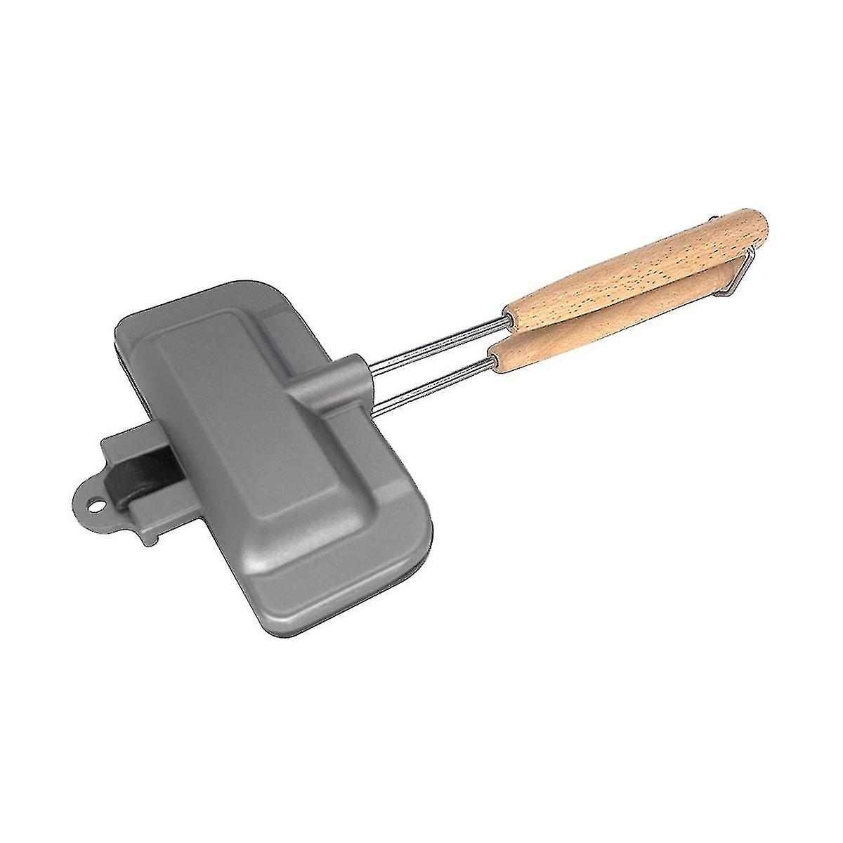 هوت دوج محمصة ، صينية خبز ساندويتش على الوجهين ، صانع الجبن صانع ساندويتش فليب بان ، التخييم الاب