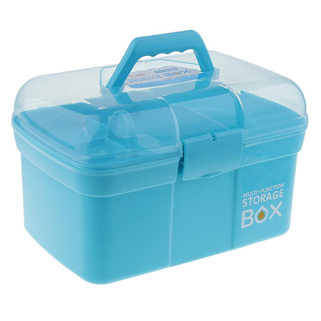 Plastic Multipurpose Portable Handheld Organizer Storage Box Containers Case