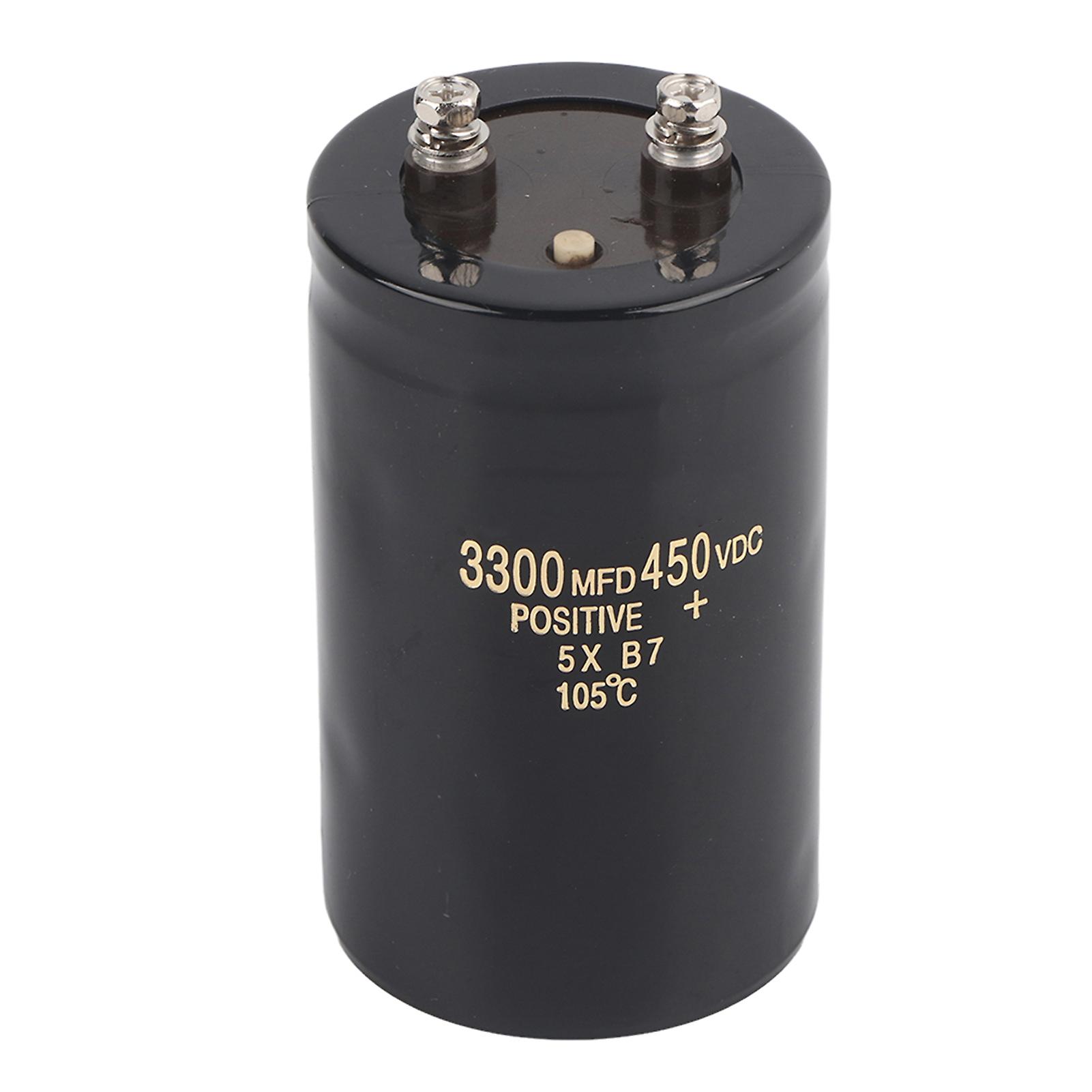 Bolt Pin Electrolytic Capacitor 450V 3300uf Aluminium Electrolysis Dielectric Capacitor for Filtration