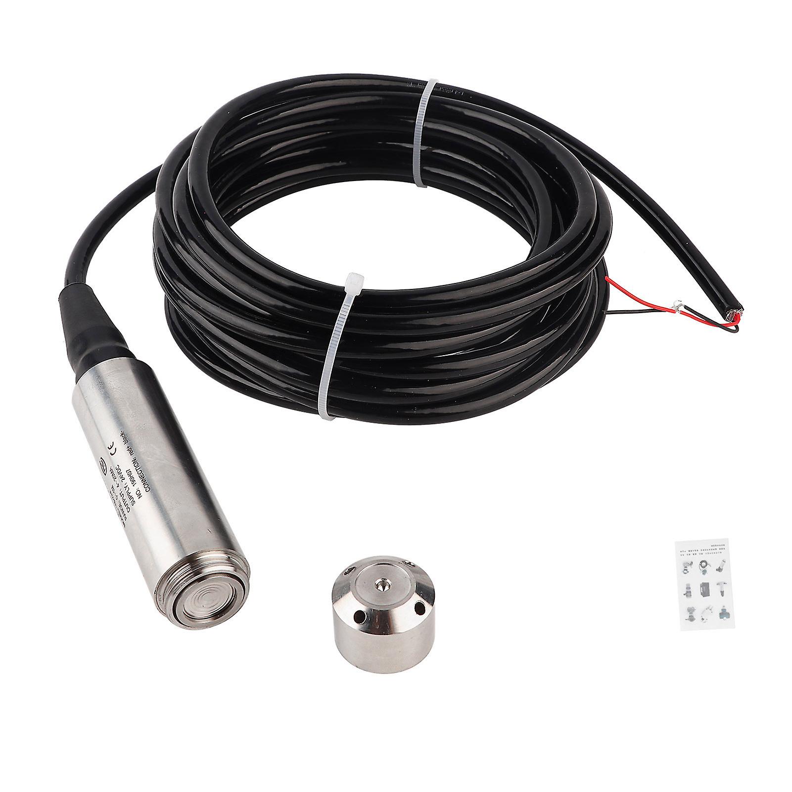 YB2JF Liquid Level Transmitter 5m Cable Water Level Sensor Detector 1232VDC 420mA(02m )