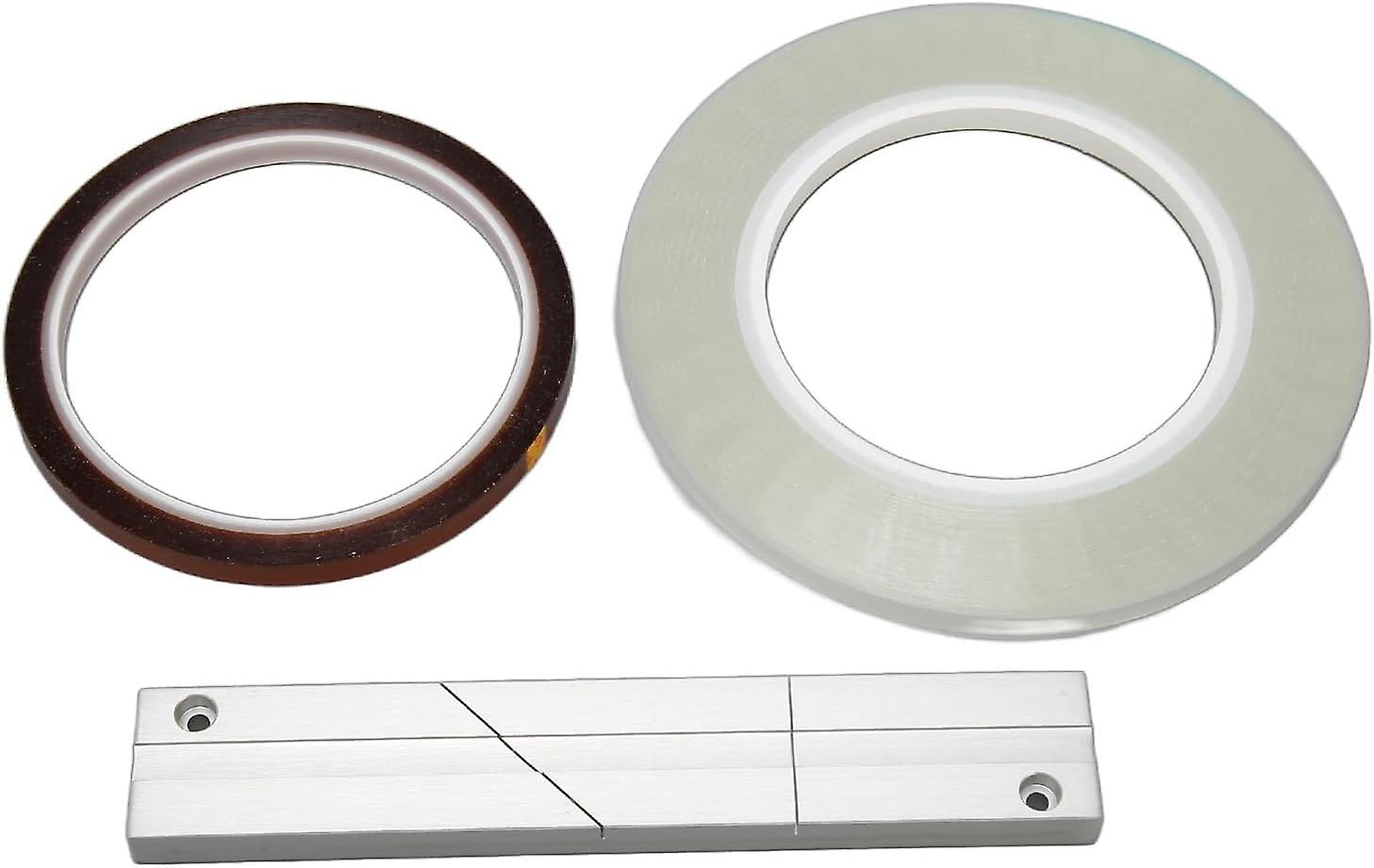1/4 10 Inch Tape Splicing Set, Professional Tape Splicing Block for 1/4 10 Inch Reel to Reel Tape Sp
