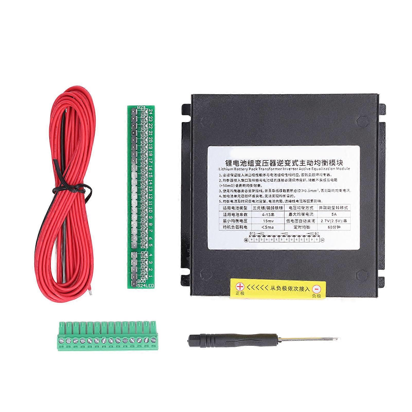 5A 4‑13S Battery Active Equalizer Lithium Battery Pack Voltage nce Module with Pin Row