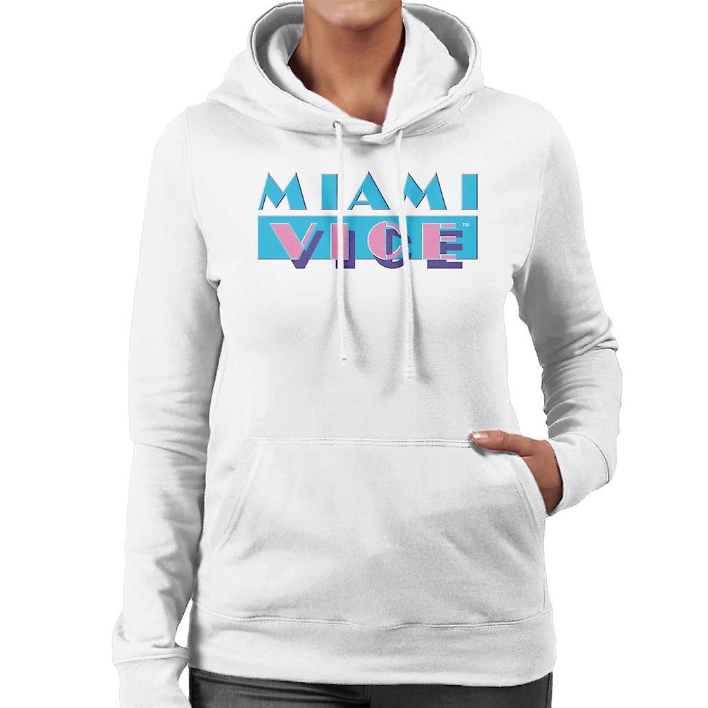 Miami Vice Classic Logo Women's Hooded Sweatshirt