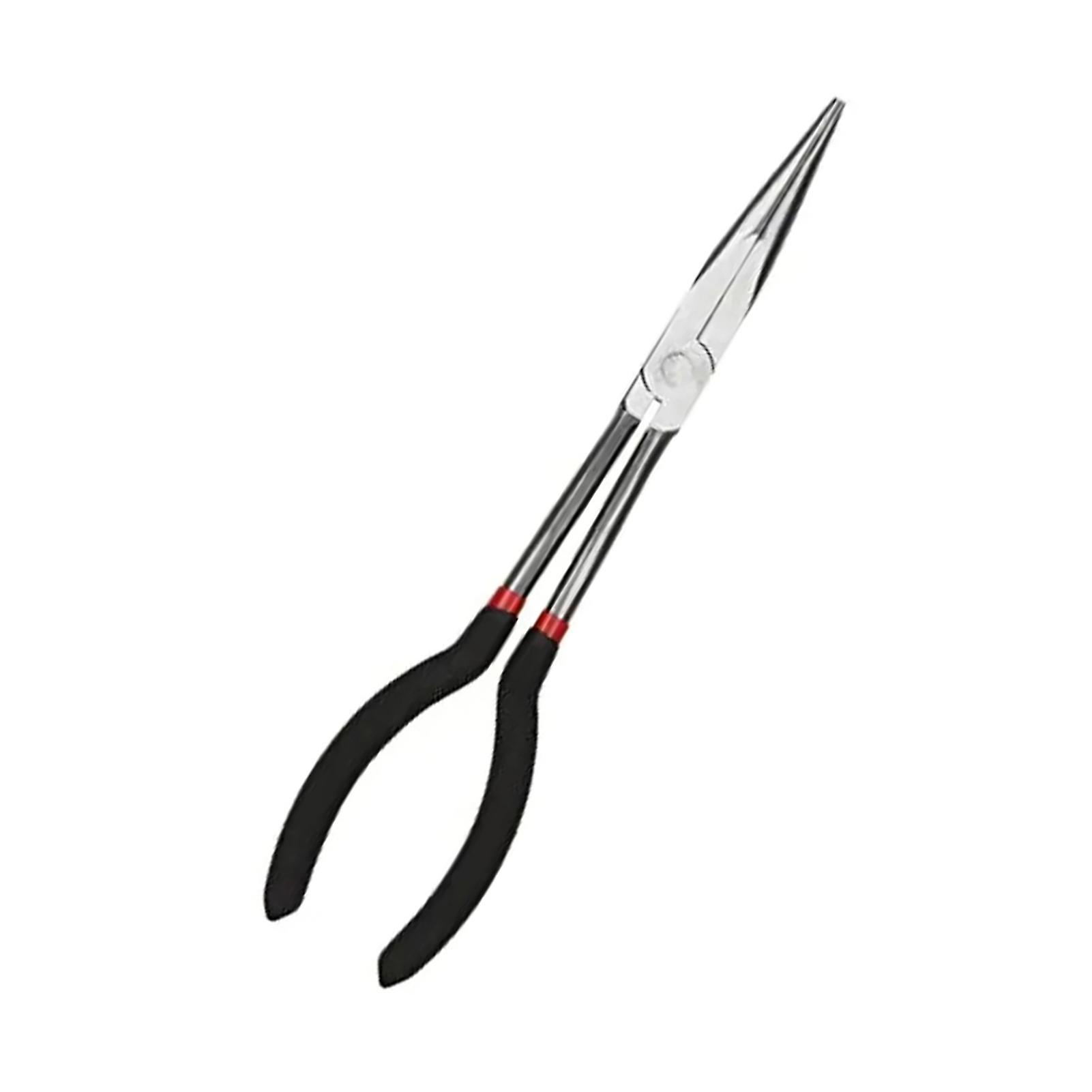 Hose Pipe Clamp Clip with Needle Pointed Multi-Purpose Oil Pipe Maintenance Tool Oil Filter Pliers