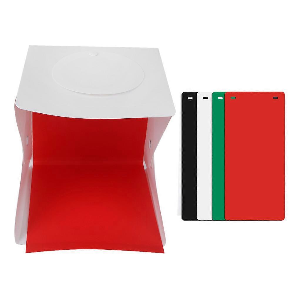 Portable Folding Lightbox - Mini Photography Studio with LED Lighting & Backgrounds