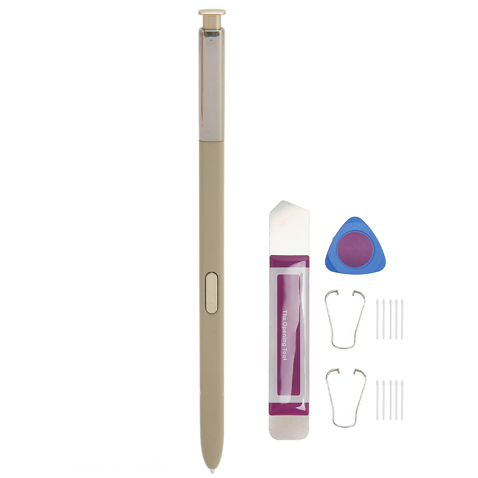 Mobile Phone Touch Pen with Spare Tip High Sensitivity Touch Screen Stylus Pen for Note 8 Gold