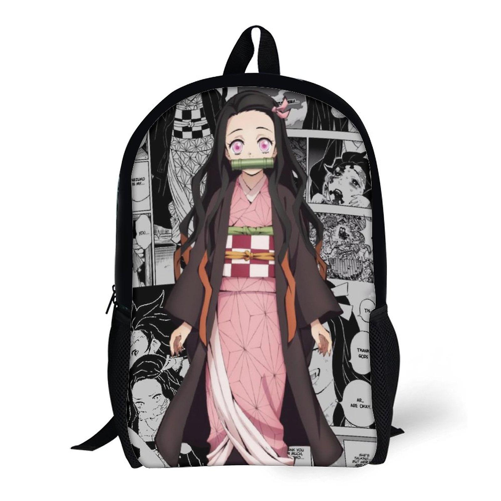 Kamado Nezuko  Shoulder Backpack School Bookbag