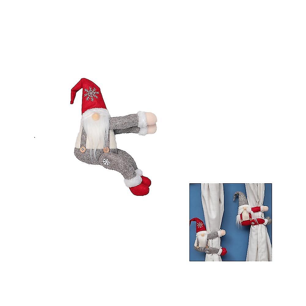 Christmas decoration Rodolfo Forest Elderly curtain snap A