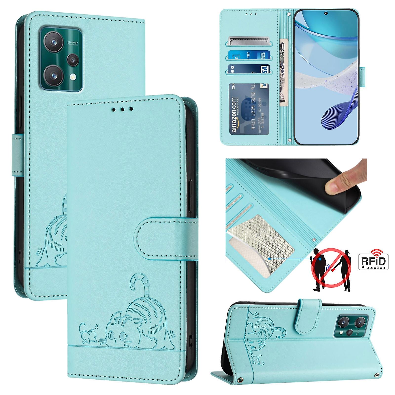 Cat Pattern PU Case For Motorola Edge 40 Pro 5G