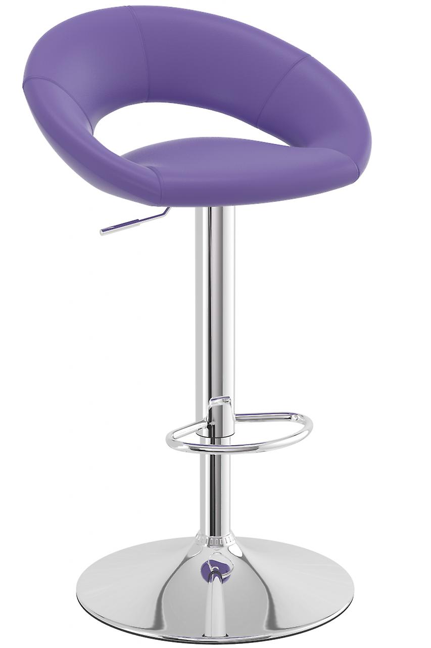 Serene Purple Breakfast Bar Stool Height Adjustable.
