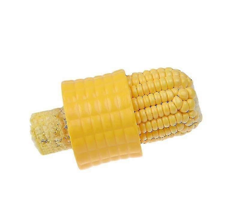 Cob Corn Stripper, Sweetcorn Kernel Remover Tool, amarillo, 7 x 5 cm
