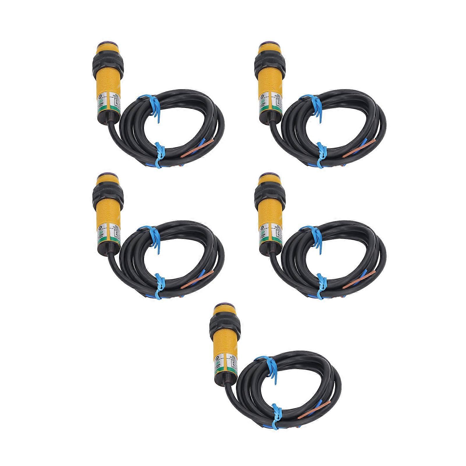 5PCS Infrared Photoelectric Sensor Optoelectronic Switch Diffuse Reflection Type 10‑36VDC