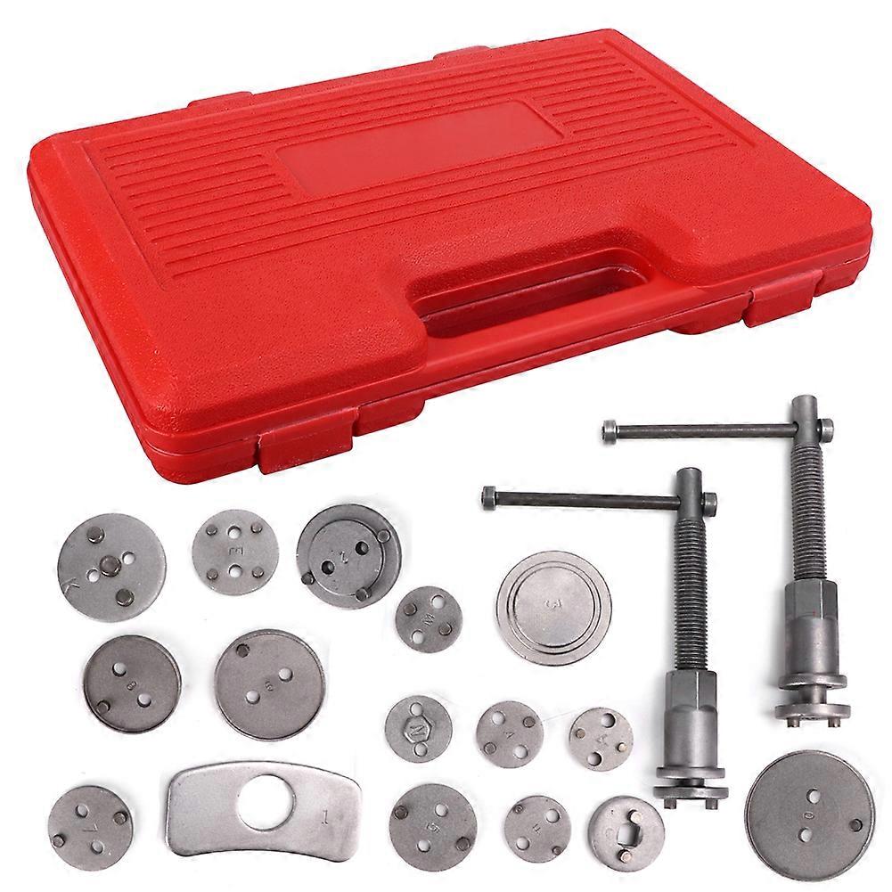 18pcs/set Universal Disc Brake Caliper Rewind Tool Brake Piston Wind Back tool