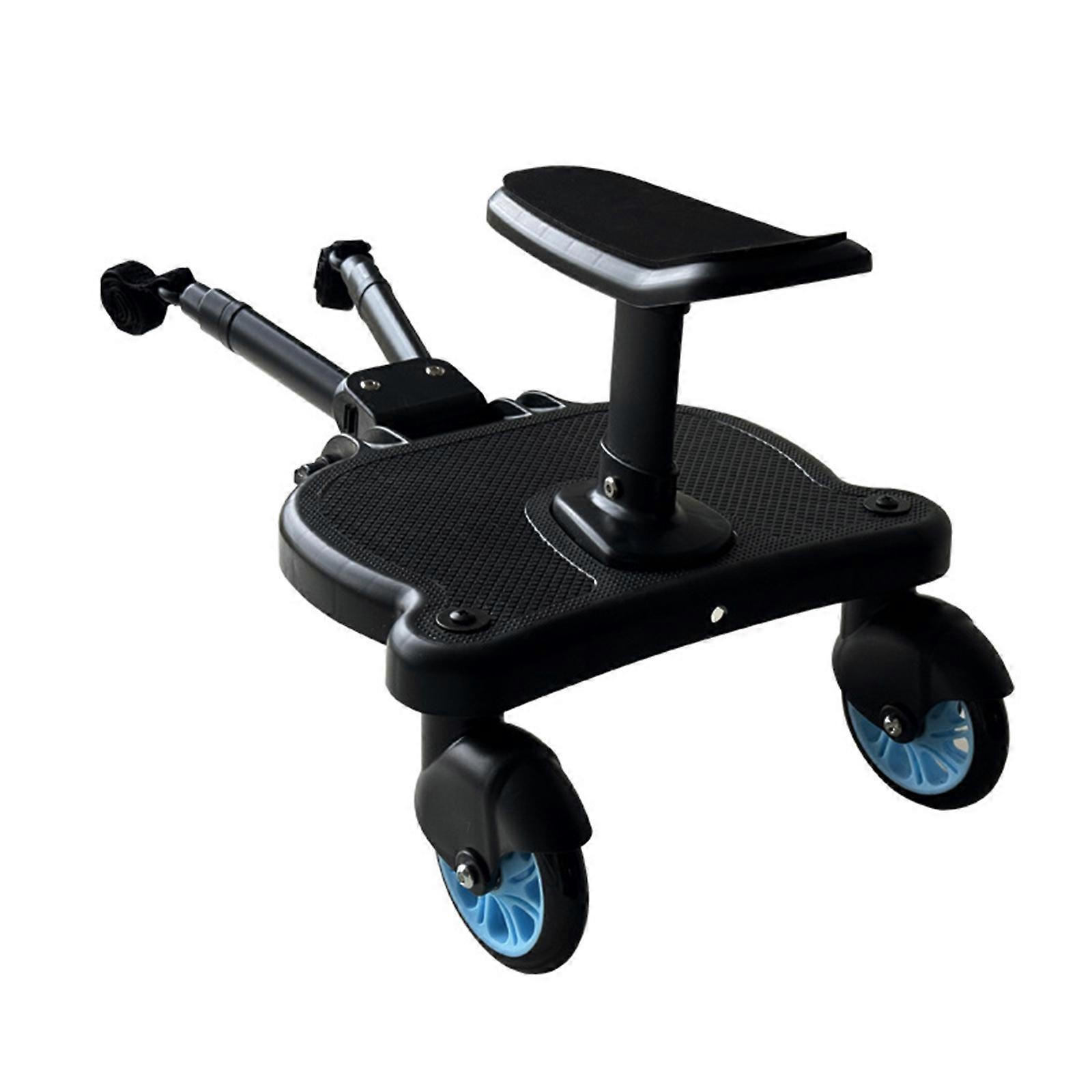 2024 New-Universal Stroller Board with Detachable Seat, 2in1 Sit and Stand Stroller Glider Board for Most Strollers, Holds Children Up to 55 LBs Strol