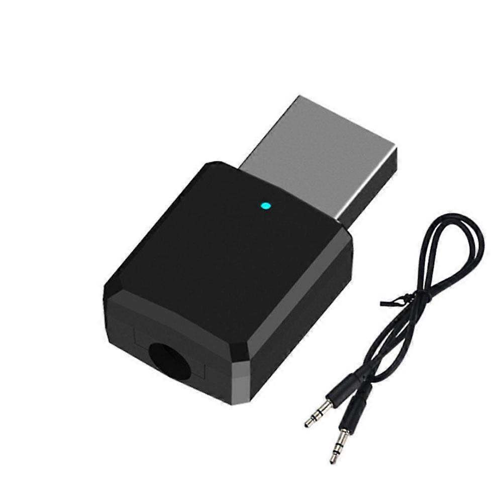 USB Bluetooth 5.0 Wireless Audio Adapter Transmitter Receiver 2 in 1 for TV Laptop Computer Car Home Audio System