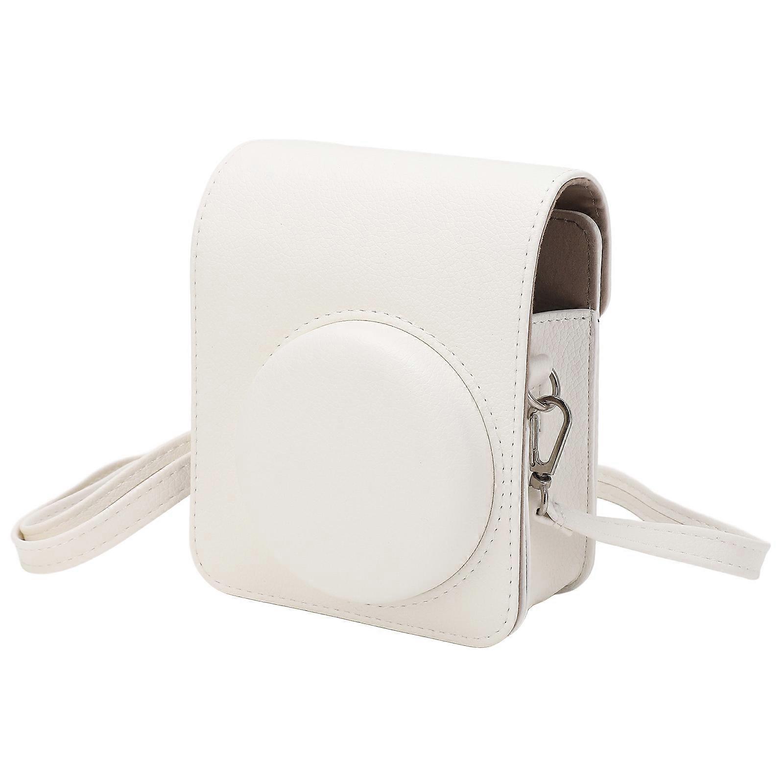 Instant Camera Protective Case Pu Retro Rainproof Scratch Proof With Adjustable Removable Strap Instant Camera Bag For Instax Mini 40