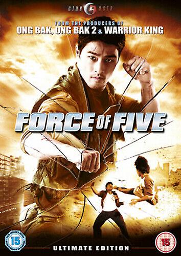 Force of Five DVD (2010) Nantawooti Boonrapsap Rachata (DIR) cert 15 - Region 2