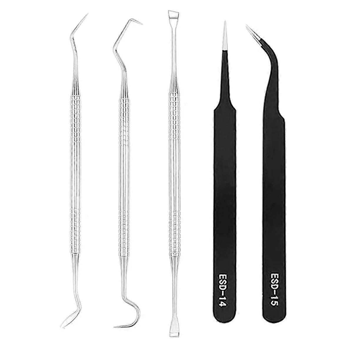 5PCS Precision Hand Craft Vinyl Weeding Tools Set Basic Vinyl Tool Silhouette Cameos DIY Accessorie