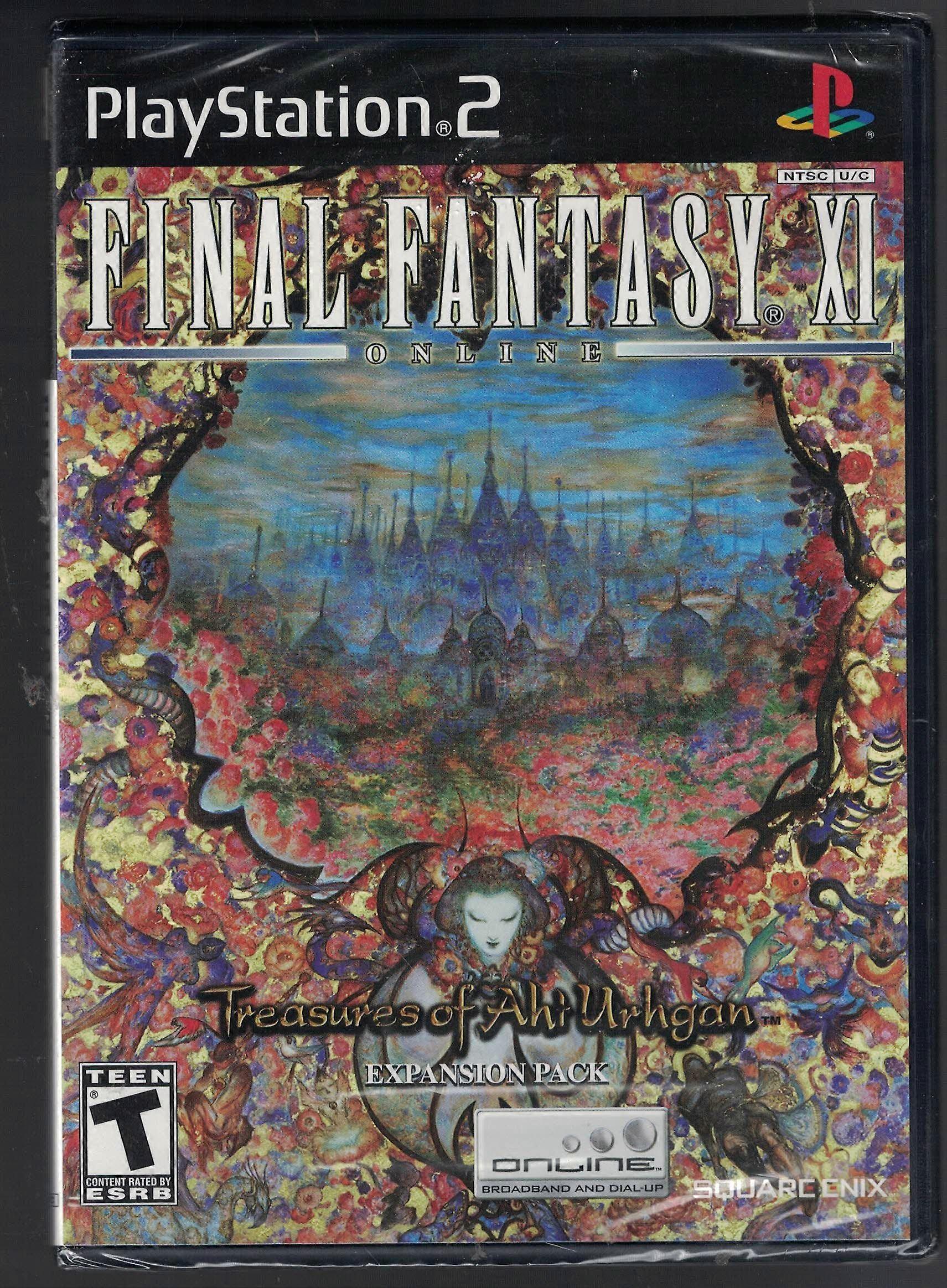 Final Fantasy Xi Treasures of Aht Urhgan  Game -  - PAL - New & Sealed